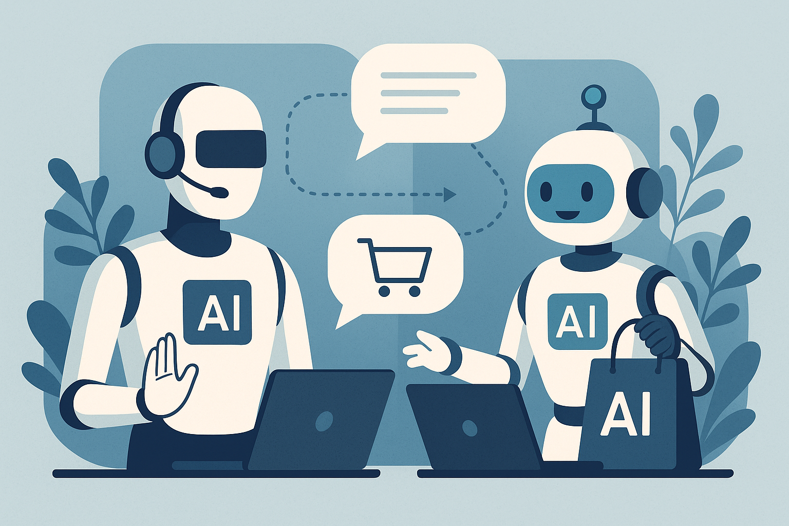 How Business AI (Chatbots, Assistants) Can Effectively Interact with Customer AI Agents